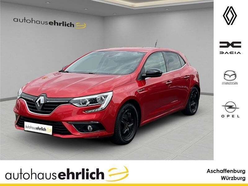 Rot Gebraucht 2020 Renault Mégane IV LIMITED Limousine | 12.790 € (Fairer Preis) - Bild 1/4