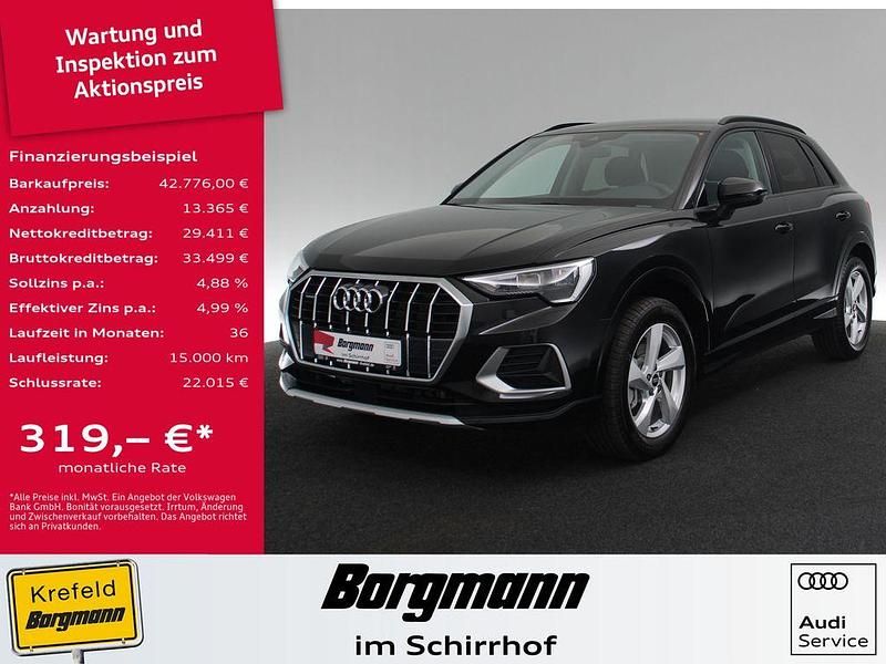 Schwarz / mythosschwarz Gebraucht 2024 Audi Q3 Advanced SUV | 42.776 € (Fairer Preis) - Bild 1/4