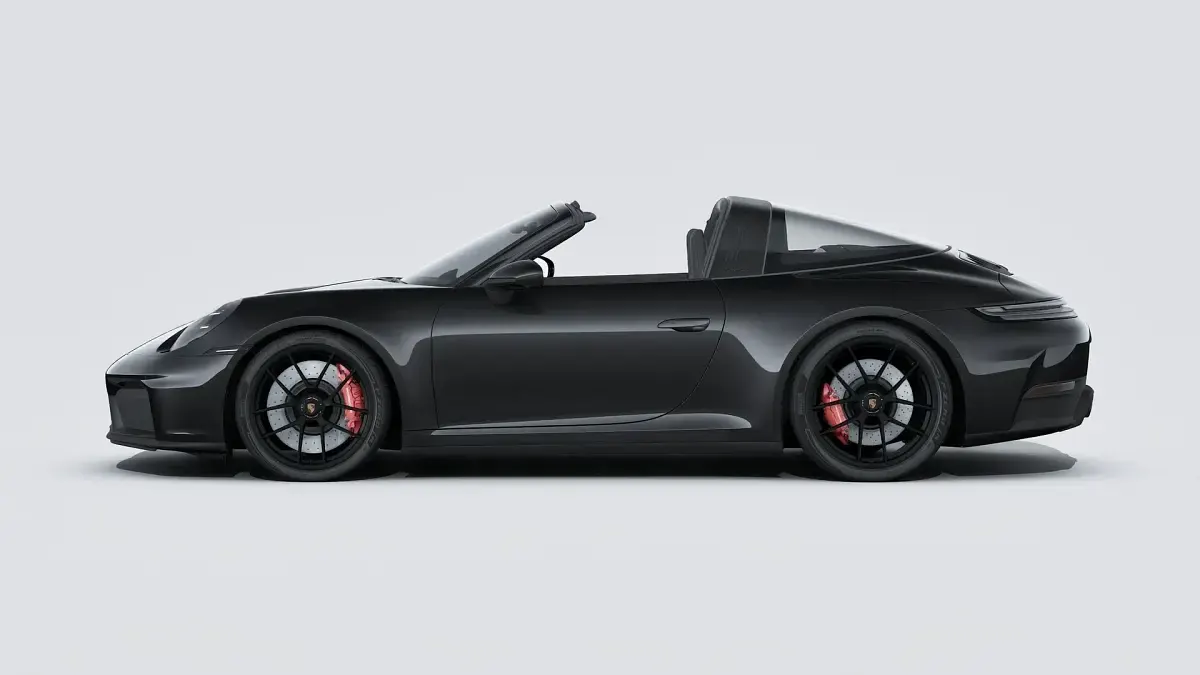 Neu Porsche 911 Targa 4 541 PS (397 kW) 2026 Schwarz Cabrio
