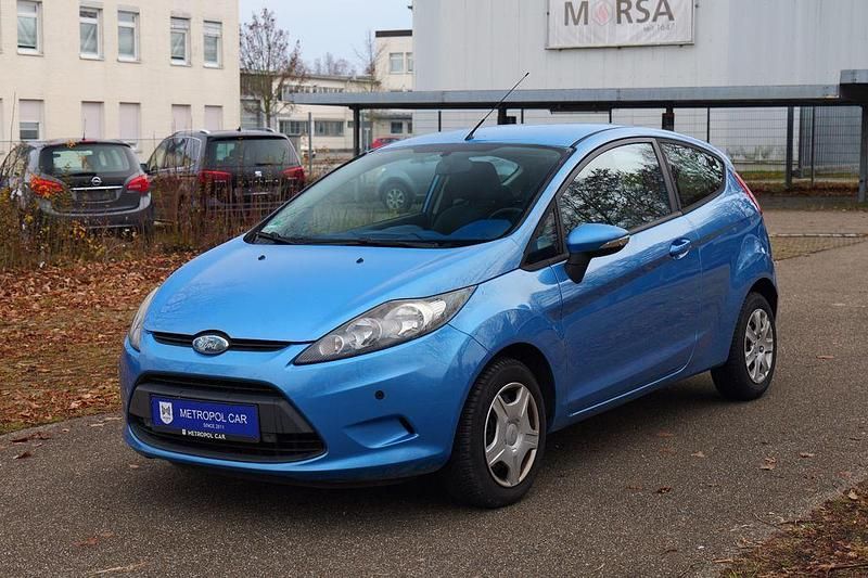 Gebraucht Ford Fiesta Trend 60 PS (44 kW) 2008 Blau Kleinwagen