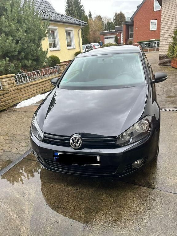 Gebraucht VW Golf VI Trendline 105 PS (77 kW) 2010 Schwarz Kleinwagen