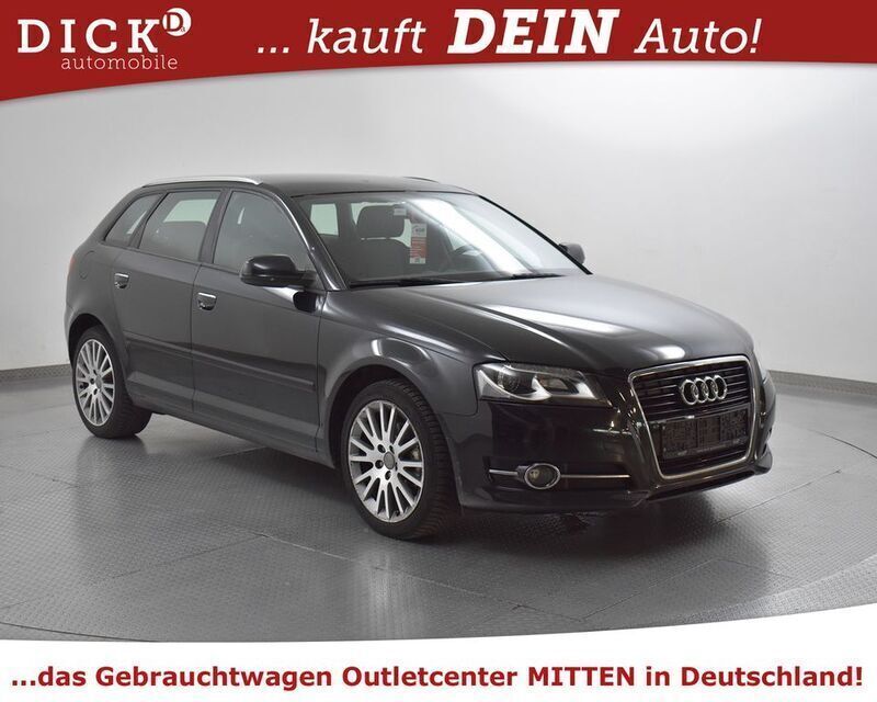 Schwarz Gebraucht 2013 Audi A3 Sportback Limousine | 6.250 € (Superpreis) - Bild 1/4