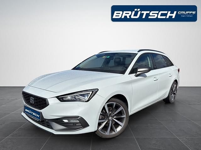 Gebraucht Seat Leon FR 150 PS (110 kW) 2022 "nevada" weiss Kombi