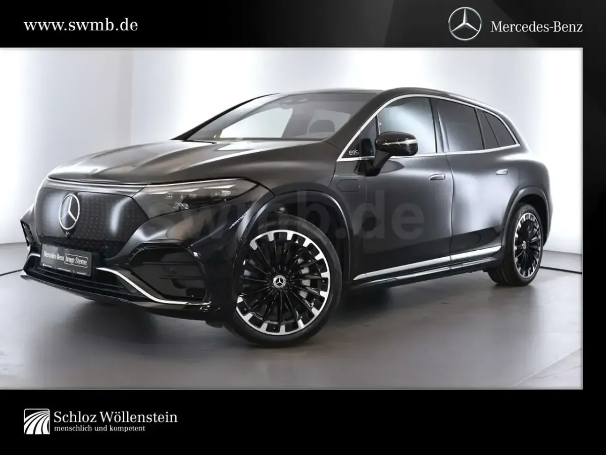 Gebraucht Mercedes EQS580 AMG 400 kW (544 PS) 2024 Schwarz SUV