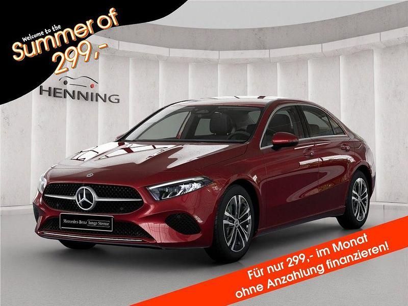 Rot Gebraucht 2024 Mercedes A180 Progressive Limousine | 29.880 € (Fairer Preis) - Bild 1/4