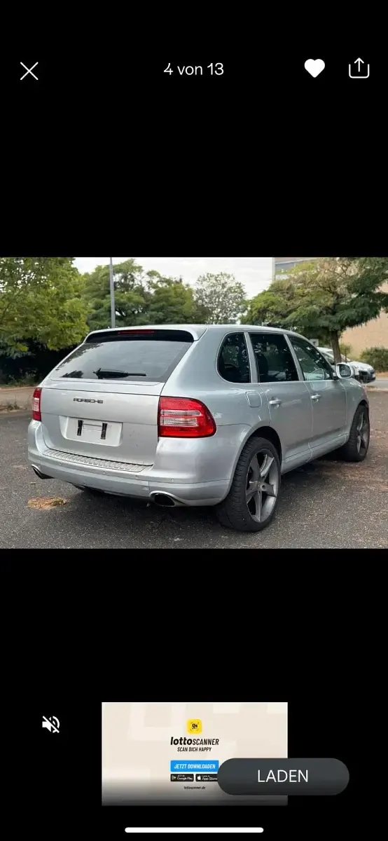 Gebraucht Porsche Cayenne 250 PS (183 kW) 2005 Silber SUV