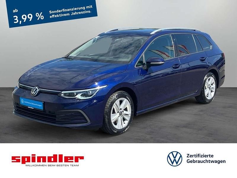 Atlantik blue metallic Gebraucht 2021 VW Golf VIII Life Kombi | 17.980 € (Guter Preis) - Bild 1/3
