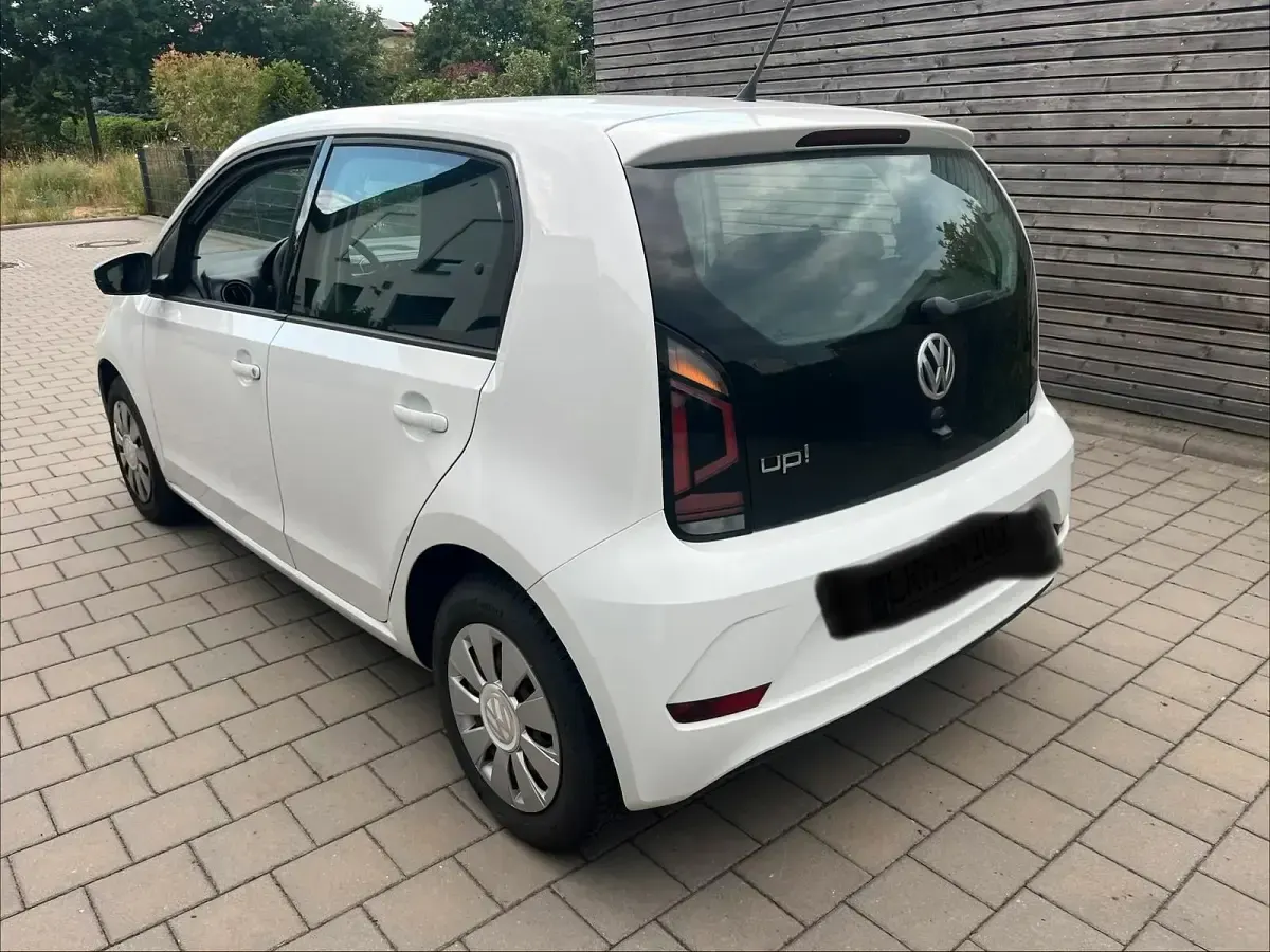 Gebraucht VW up! 60 PS (44 kW) 2018 Weiß Kleinwagen