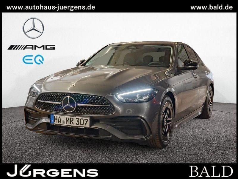 Grau metalliclack selenitgrau Gebraucht 2025 Mercedes C180 AMG Limousine | 42.490 € (Fairer Preis) - Bild 1/4