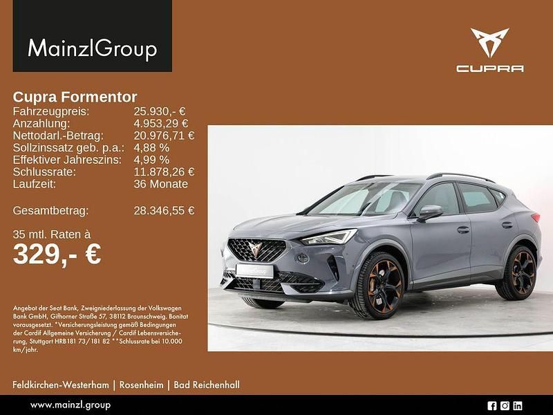 Gebraucht Cupra Formentor VZ 310 PS (228 kW) 2020 Graphene grau SUV
