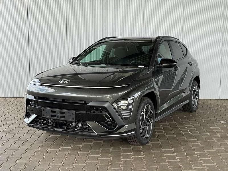 Grau Neu 2025 Hyundai Kona N Line SUV | 29.989 € (Fairer Preis) - Bild 1/4