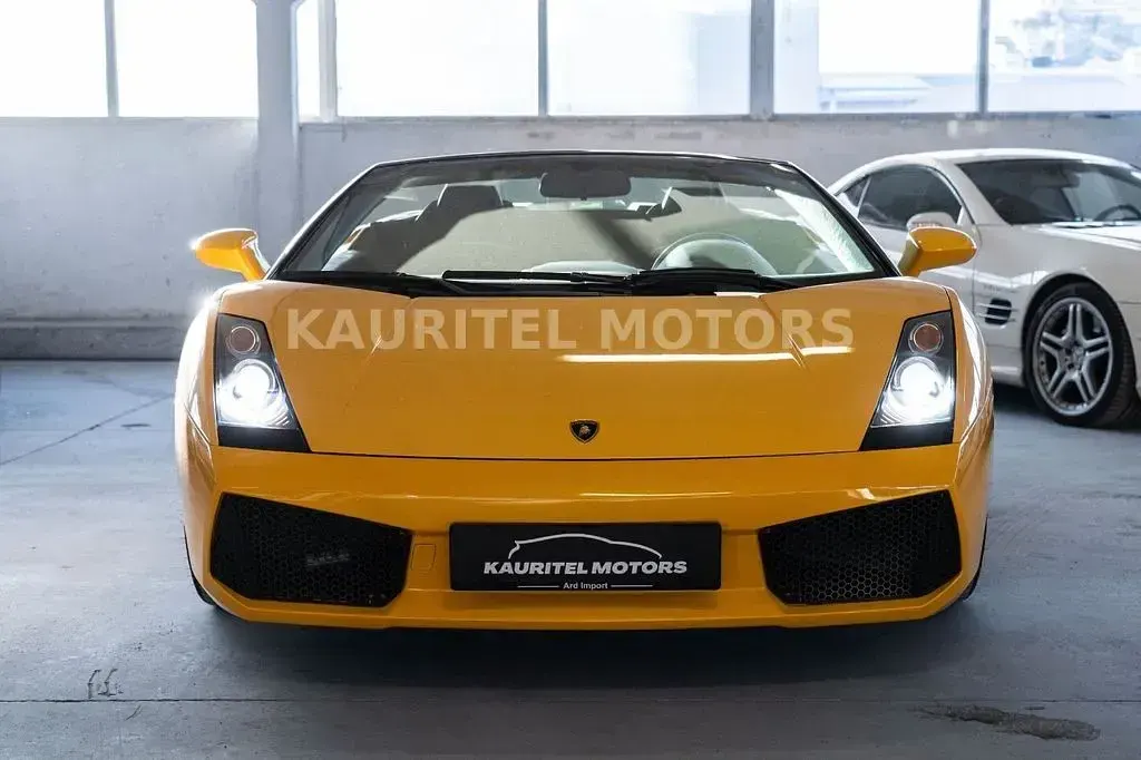 Gebraucht Lamborghini Gallardo 519 PS (381 kW) 2006 Gelb Cabrio