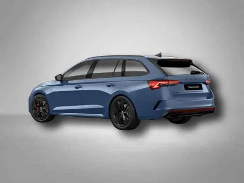 Neu Skoda Octavia RS 265 PS (194 kW) 2026 Khaki grün metallic Kombi