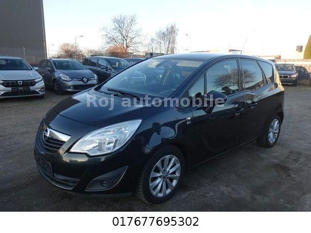 Gebraucht Opel Meriva 120 PS (88 kW) 2012 Schwarz Van / Kleinbus
