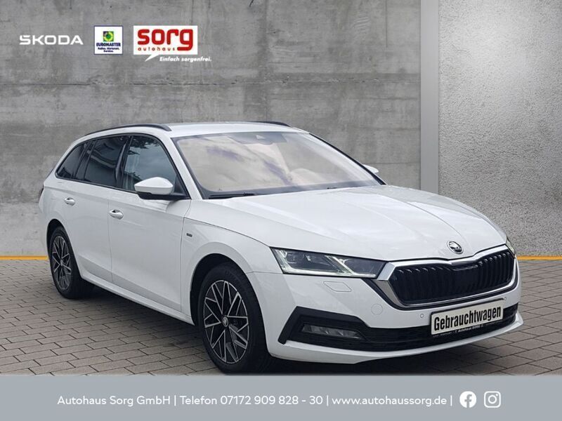 Weiss Gebraucht 2022 Skoda Octavia Ambition Kombi | 23.990 € (Fairer Preis) - Bild 1/4