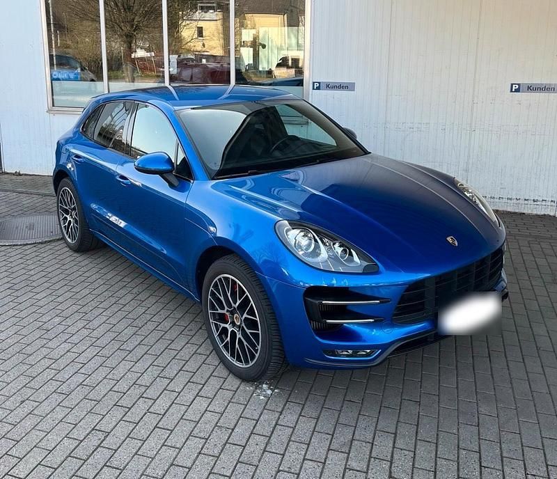 Gebraucht Porsche Macan Turbo Chrono 400 PS (294 kW) 2015 Blau SUV
