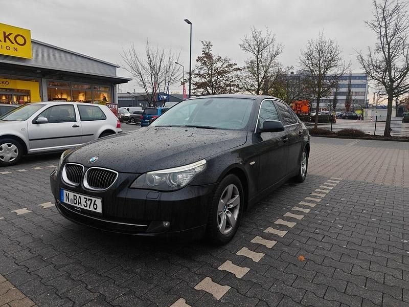 Schwarz Gebraucht 2009 BMW 523 Advantage Limousine | 5.000 € (Fairer Preis) - Bild 1/4