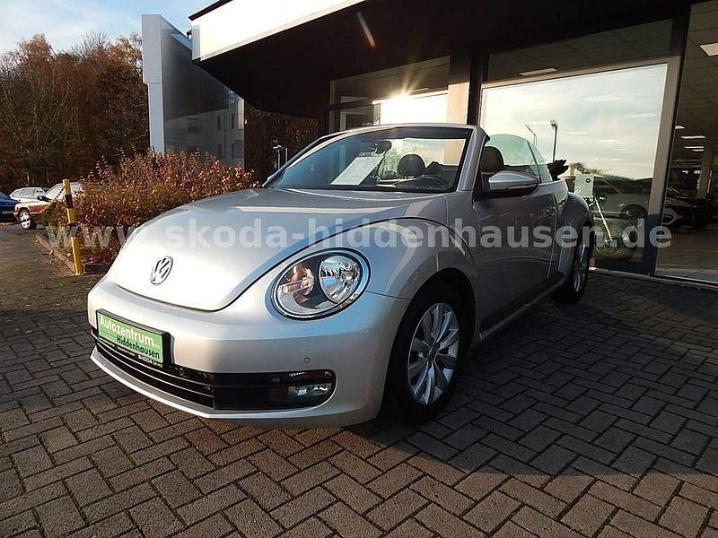 Gebraucht VW Beetle Cabriolet Basis 105 PS (77 kW) 2013 Silber Cabrio