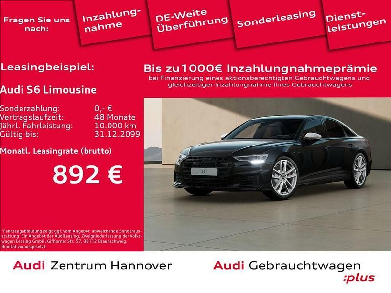 Schwarz Gebraucht 2023 Audi S6 Sport Limousine | 60.950 € (Fairer Preis) - Bild 1/4