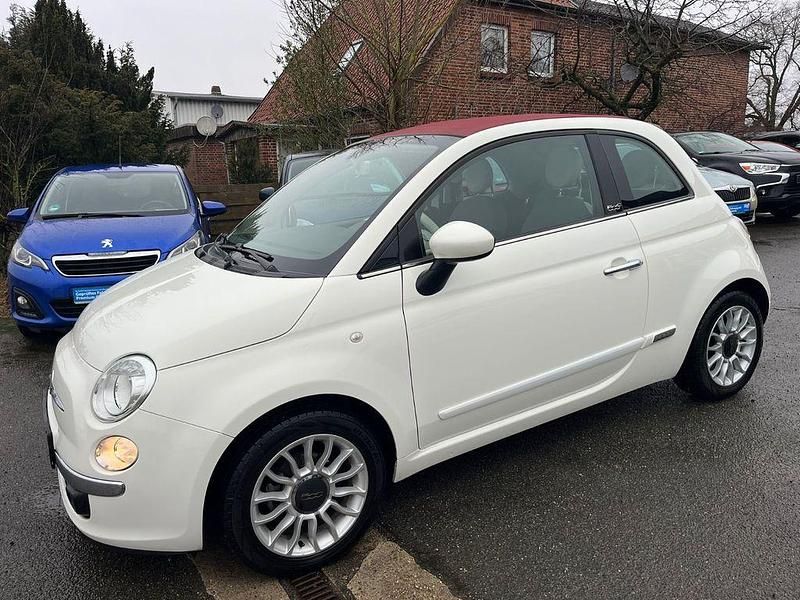 Gebraucht Fiat 500 Lounge 69 PS (50 kW) 2012 Weiß Cabrio