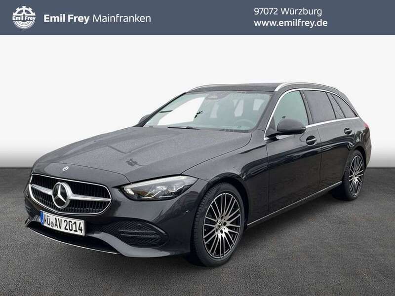 Selenitgrau metallic Gebraucht 2024 Mercedes C200 Avantgarde Kombi | 42.500 € (Teuer) - Bild 1/4