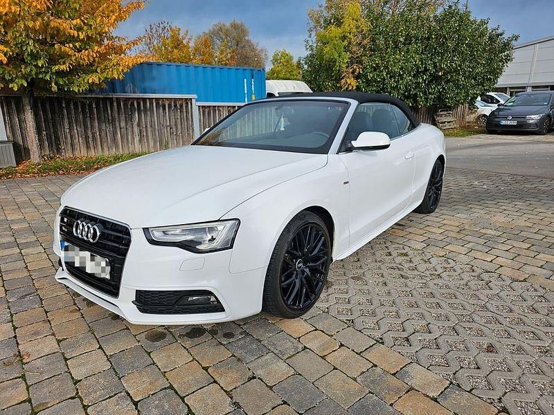 Gebraucht Audi A5 Cabriolet S-Line 177 PS (130 kW) 2013 Weiß Cabrio