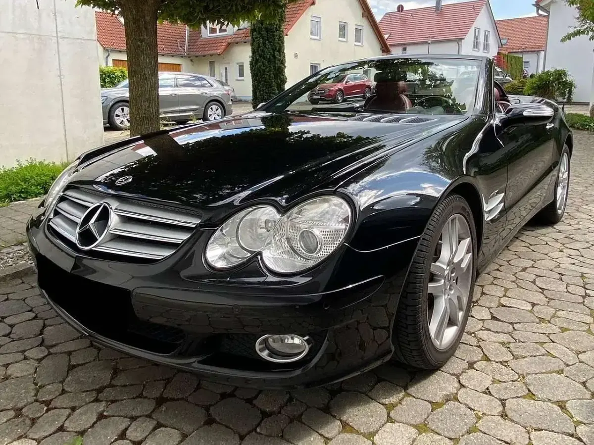 Gebraucht Mercedes SL350 272 PS (200 kW) 2006 Schwarz Cabrio
