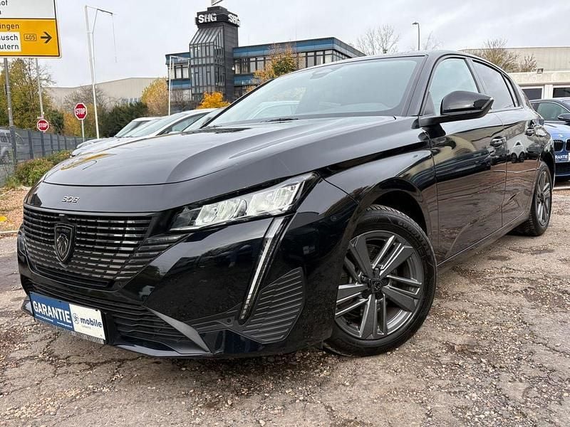 Schwarz Gebraucht 2023 Peugeot 308 Allure Limousine | 17.999 € (Superpreis) - Bild 1/4