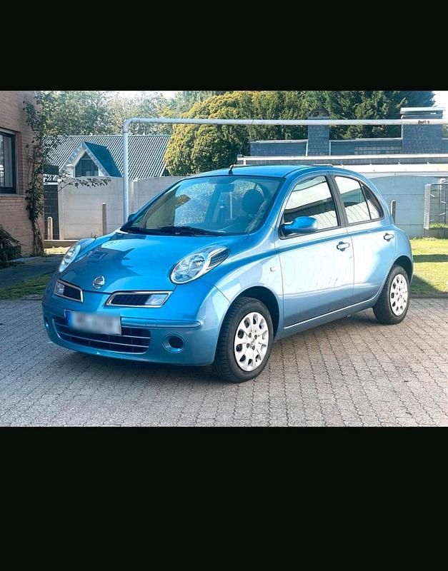 Blau Gebraucht 2007 Nissan Micra Kleinwagen | 1.500 € (Fairer Preis) - Bild 1/4