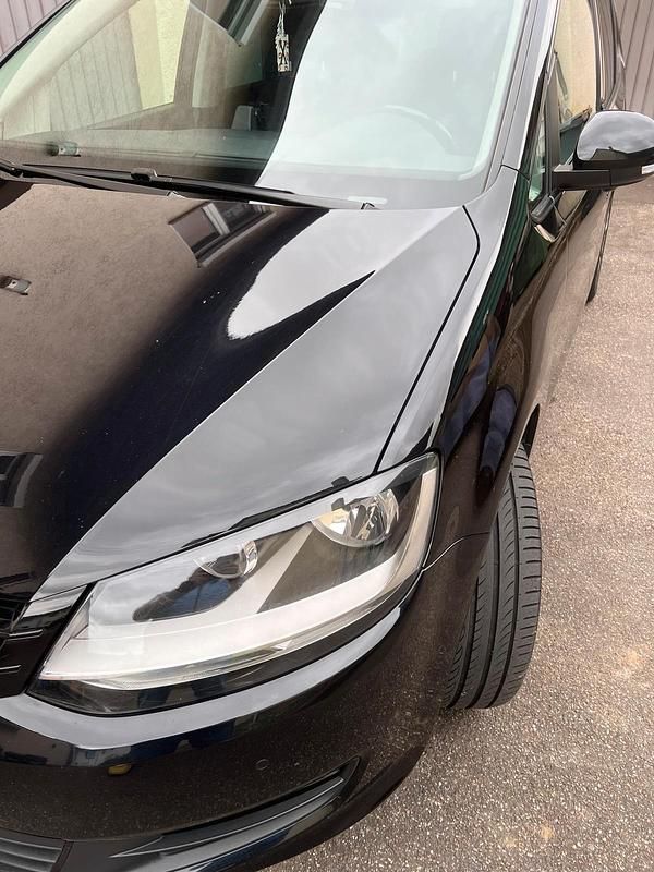 Gebraucht VW Sharan 150 PS (110 kW) 2017 Schwarz Van / Kleinbus