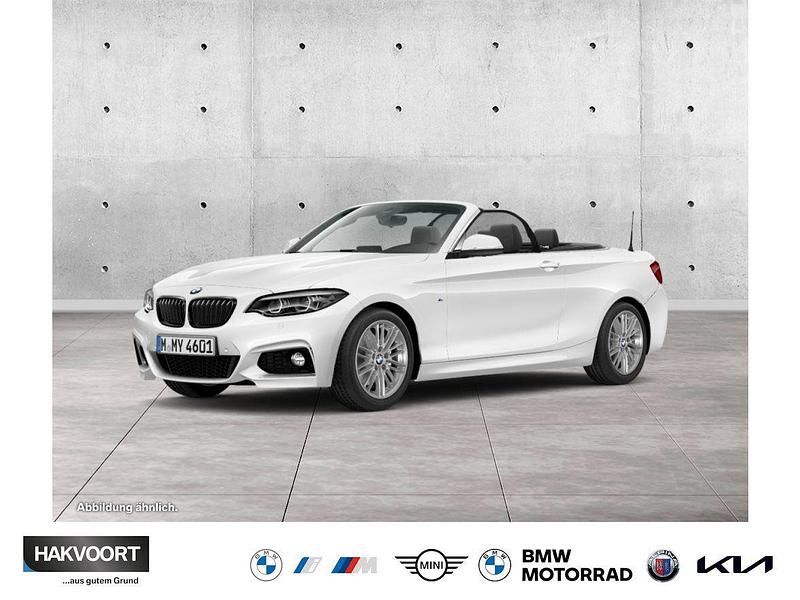 Alpinweiß uni Gebraucht 2019 BMW 220 M Sport Cabrio | 26.980 € (Fairer Preis) - Bild 1/4