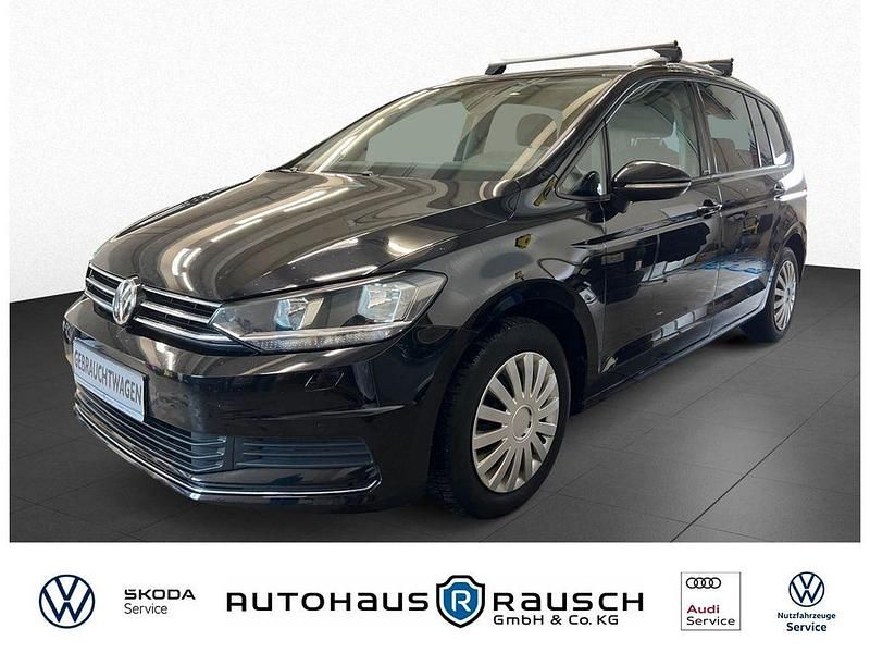 Gebraucht VW Touran IQ Drive 150 PS (110 kW) 2019 Schwarz Van / Kleinbus