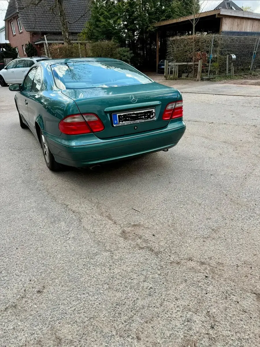 Gebraucht Mercedes CLK230 193 PS (141 kW) 2000 Grün Coupé