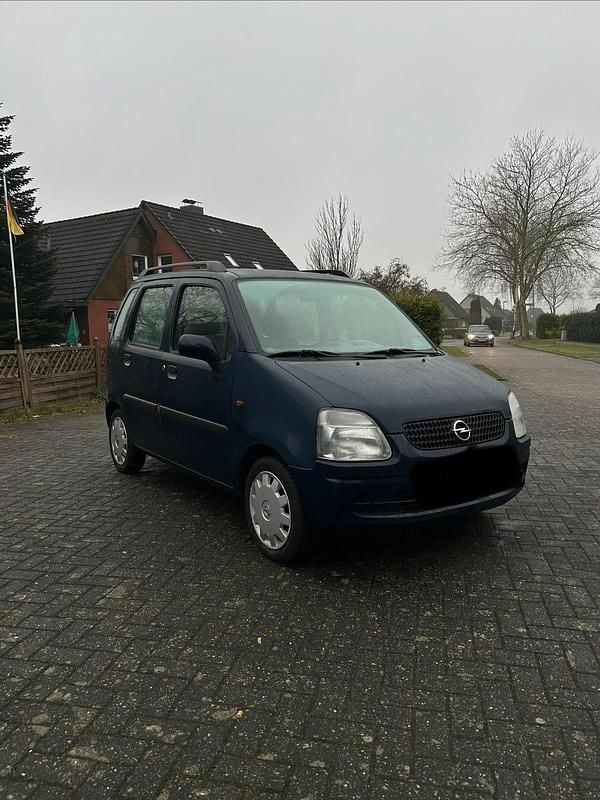 Gebraucht Opel Agila 48 PS (35 kW) 2002 Blau Van / Kleinbus