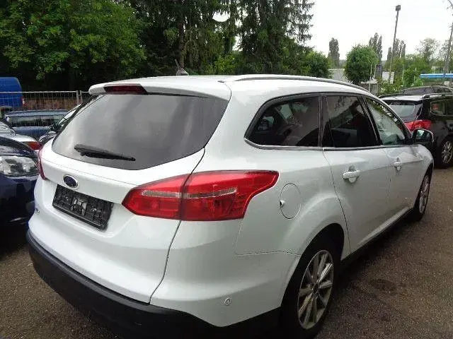 Brugt Ford Focus Titanium 120 HK (88 kW) 2017 Hvid Stationcar
