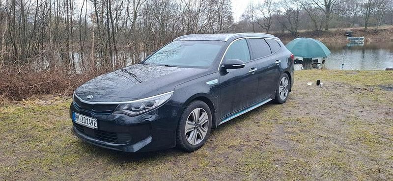 Gebraucht Kia Optima Hybrid Spirit 205 PS (150 kW) 2017 Schwarz Limousine