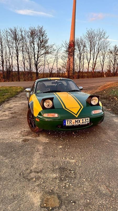 Gebraucht Mazda MX5 131 PS (96 kW) 1997 Schwarz Cabrio