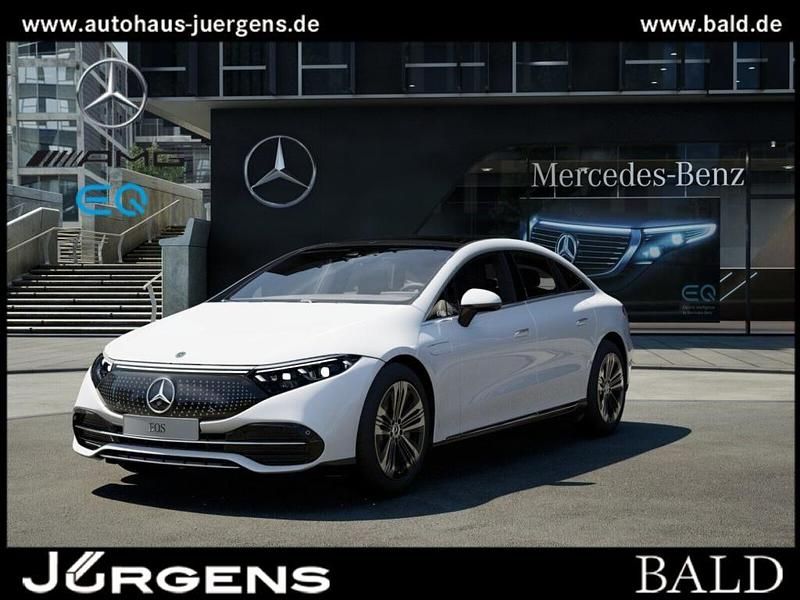 Weiss manufaktur diamantweiß b Gebraucht 2021 Mercedes EQS450+ Electric Art Limousine | 59.880 € (Guter Preis) - Bild 1/4