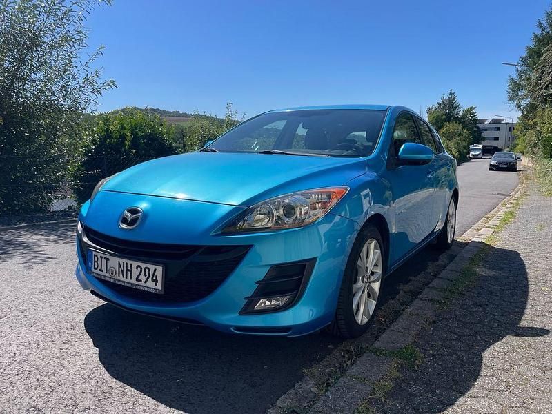 Blau Gebraucht 2009 Mazda 3 Limousine | 3.000 € (Teuer) - Bild 1/4