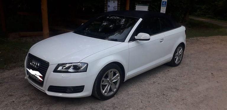 Weiß Gebraucht 2012 Audi A3 Cabriolet Ambition Cabrio | 9.900 € (Guter Preis) - Bild 1/4
