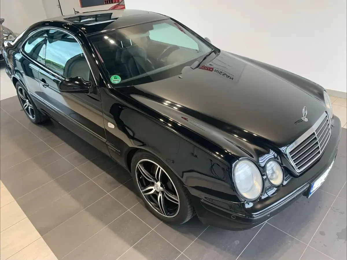 Gebraucht Mercedes CLK430 Elegance 279 PS (205 kW) 1999 Schwarz Coupé