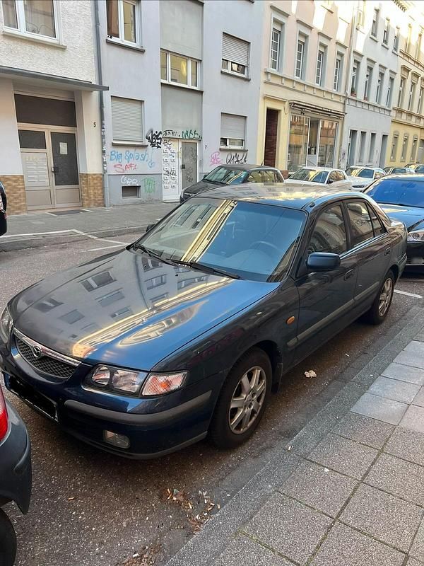 Gebraucht Mazda 626 115 PS (84 kW) 1997 Blau Limousine