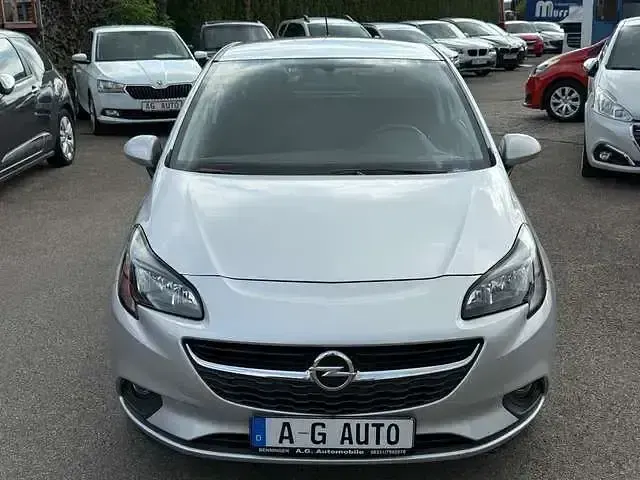 Gebraucht Opel Corsa drive 90 PS (66 kW) 2016 Silber Kleinwagen