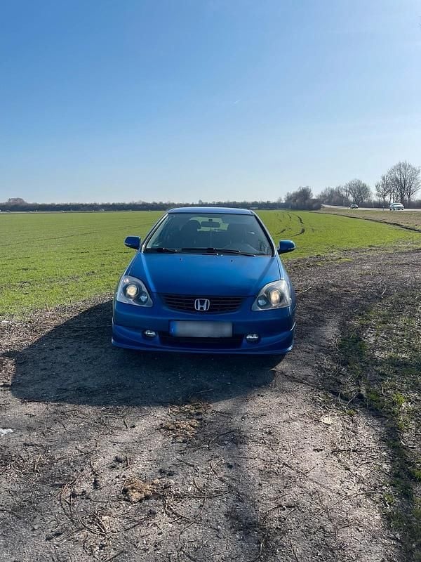 Gebraucht Honda Civic 110 PS (80 kW) 2004 Blau Kleinwagen