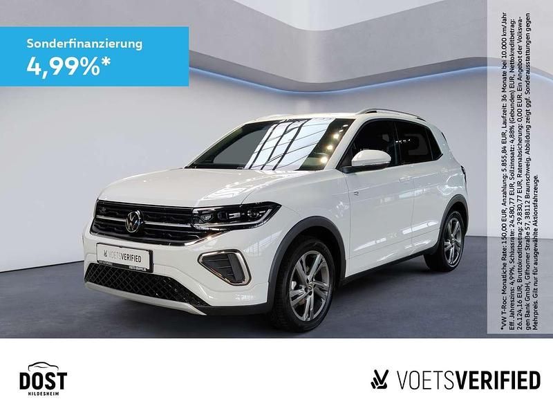 Weiß Gebraucht 2024 VW T-Cross R-line SUV | 25.990 € (Fairer Preis) - Bild 1/4