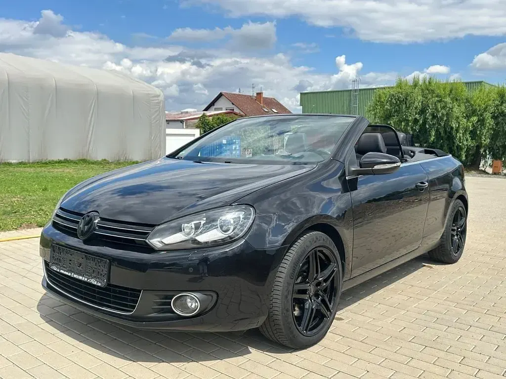 Gebraucht VW Golf Cabriolet 160 PS (117 kW) 2012 Schwarz Cabrio