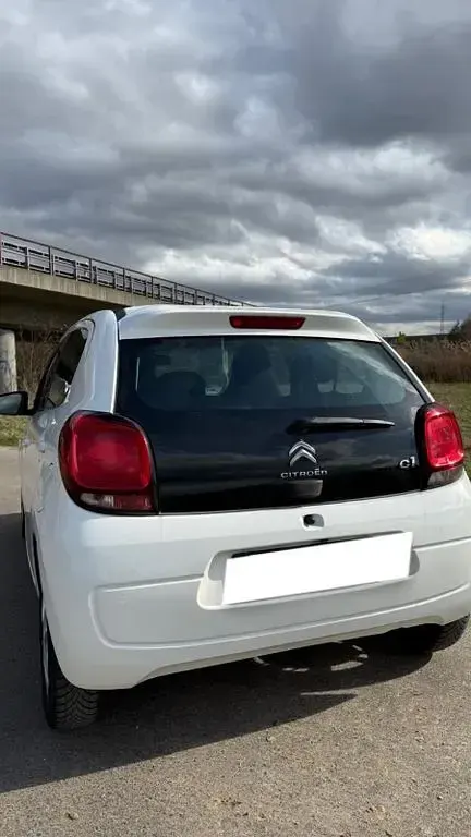 Gebraucht Citroën C1 Feel 82 PS (60 kW) 2015 Weiß Kleinwagen