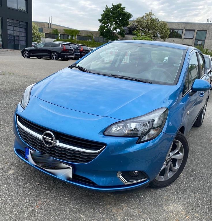 Blau Gebraucht 2017 Opel Corsa Color Edition Limousine | 5.888 € (Guter Preis) - Bild 1/4