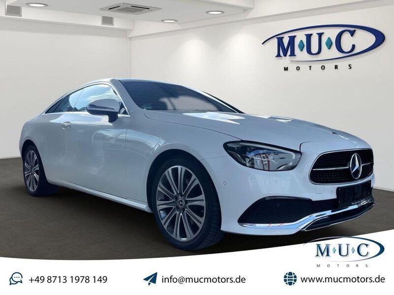 Weiß Gebraucht 2021 Mercedes E200 Avantgarde Coupé | 37.490 € (Guter Preis) - Bild 1/4