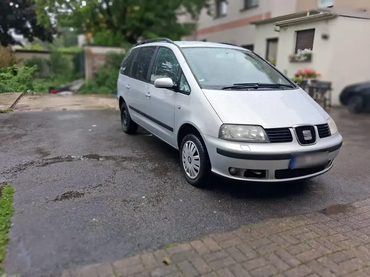 Gebraucht Seat Alhambra 116 PS (85 kW) 2003 Silber Van / Kleinbus